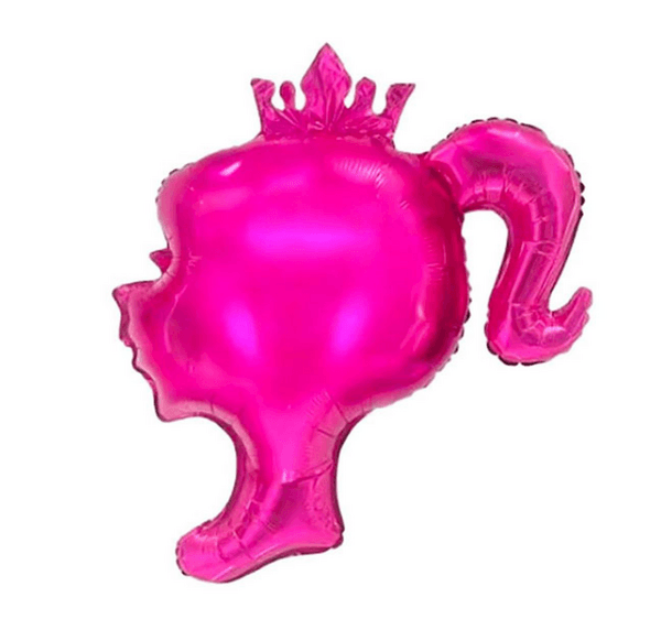 Barbie Silhouette Foil Balloon